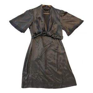Silk Wrap Dress